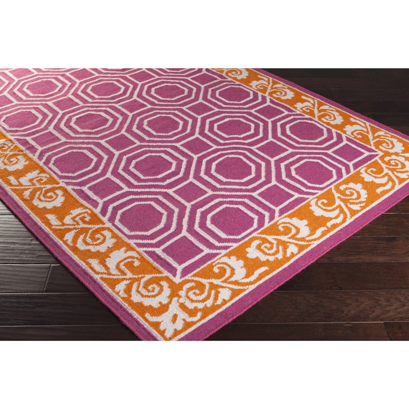 Hand-Woven Darius Reversible Area Rug
