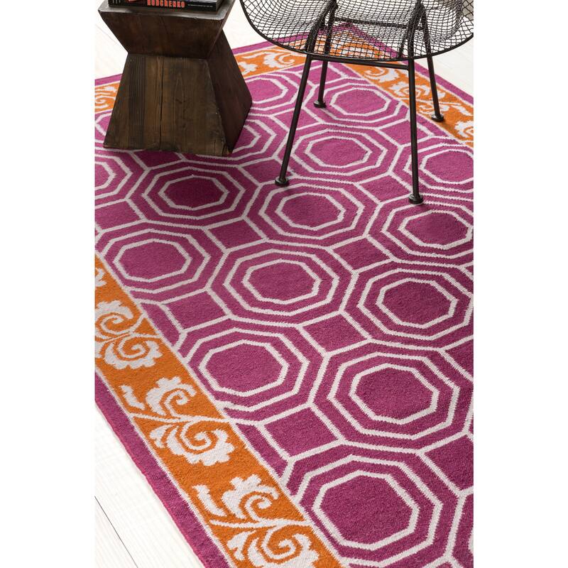 Hand-Woven Darius Reversible Area Rug