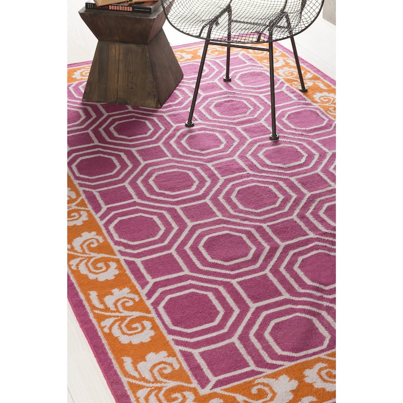 Hand-Woven Darius Reversible Area Rug