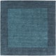 preview thumbnail 62 of 105, Hand Loomed Odessa Solid Bordered Tone-On-Tone Wool Area Rug