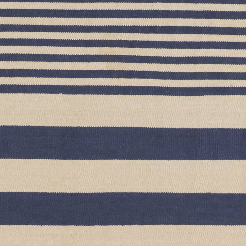 Hand-Woven Pauline Stripe Pattern Cotton Area Rug