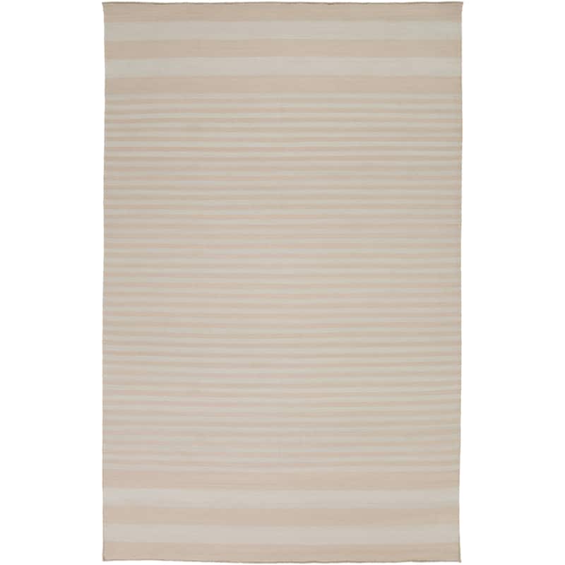 Hand-Woven Pauline Stripe Pattern Cotton Area Rug
