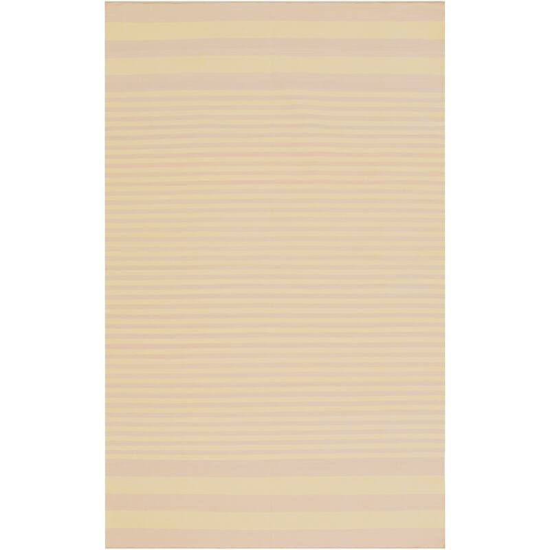 Hand-Woven Pauline Stripe Pattern Cotton Area Rug