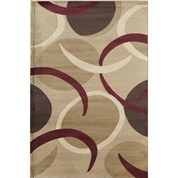 Easton Gold Geometric Area Rug - 8' x 11'