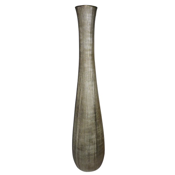 Aurelle Home Anya Large Silver Vase