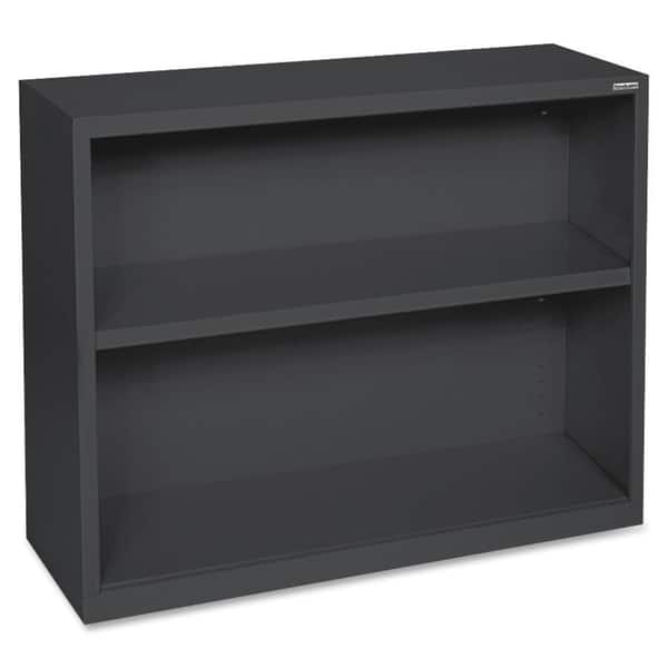 Black Lorell Fortress Series 2-shelf Bookcase