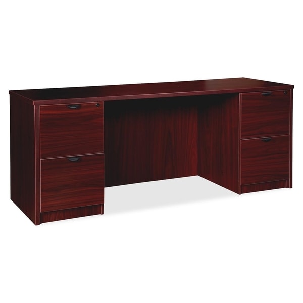Lorell Prominence 79000 Series Mahogany Credenza