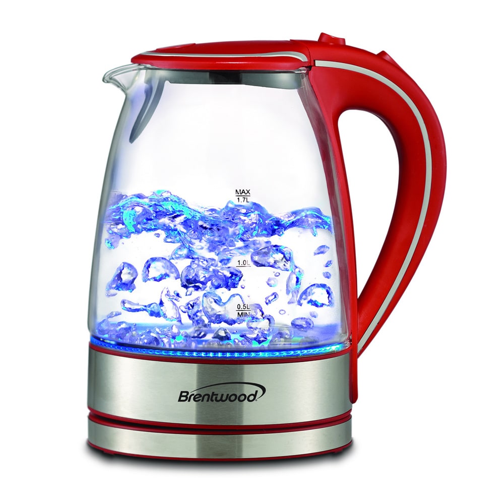 Brentwood Kt-1790 1.7L Stainless Steel Electric Cordless Tea Kettle