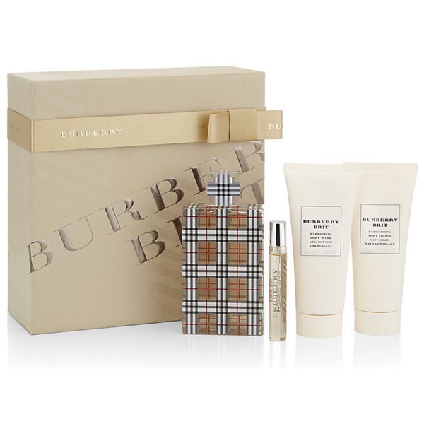 burberry 4 piece gift set
