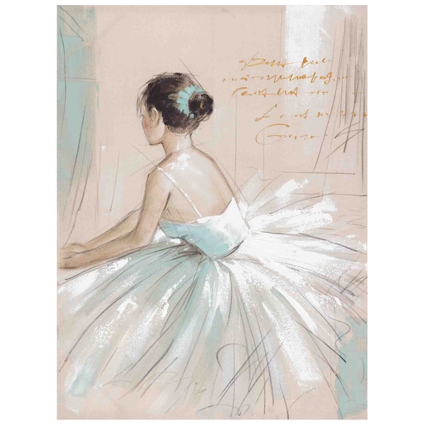 Prima Ballerina Original Hand painted Wall Art  