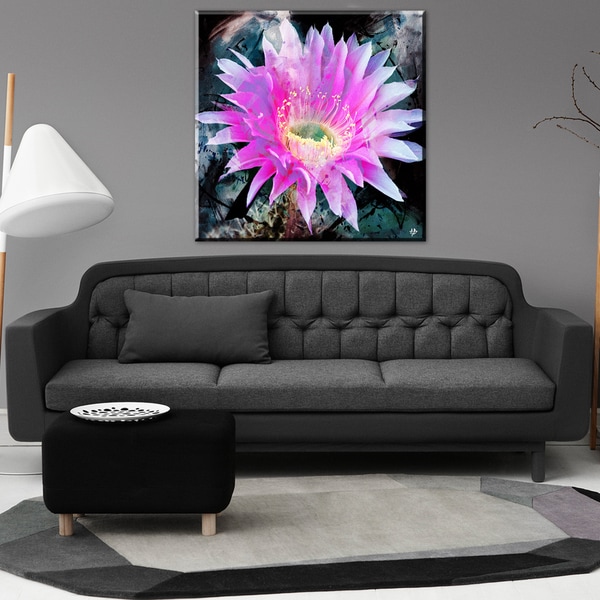 Ready2HangArt 'Painted Petals XLI' Floral Canvas Wall Art - Bed Bath ...