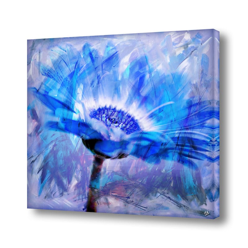 Ready2HangArt 'Painted Petals XLII' Floral Canvas Wall Art