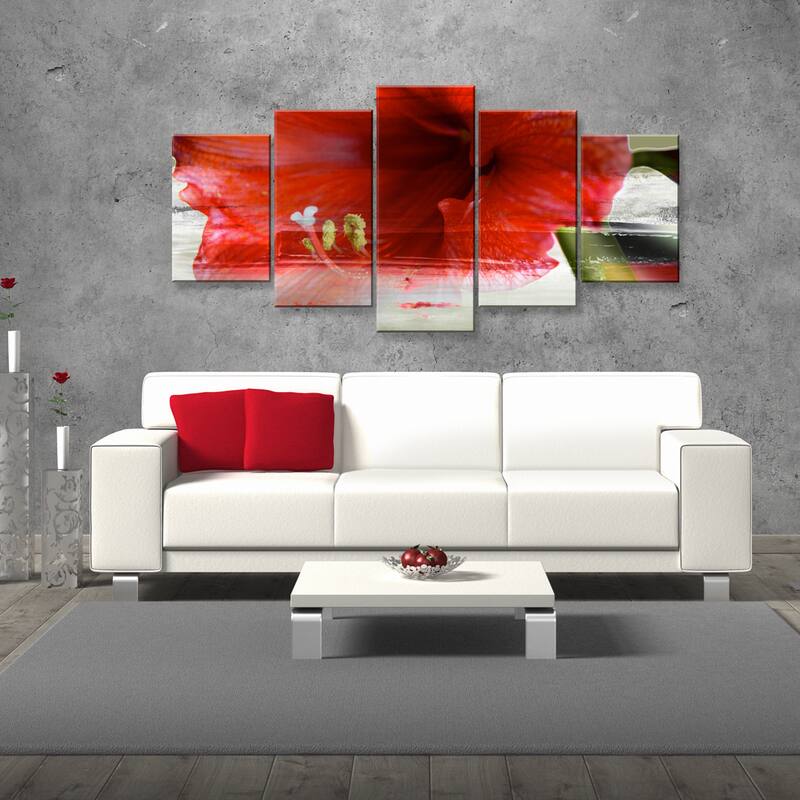 Ready2HangArt 'Painted Petals XLIX' 5-piece Canvas Wall Art Set
