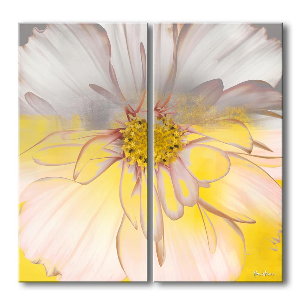 Ready2HangArt 'Painted Petals XXXIV' 2-piece Canvas Wall Art