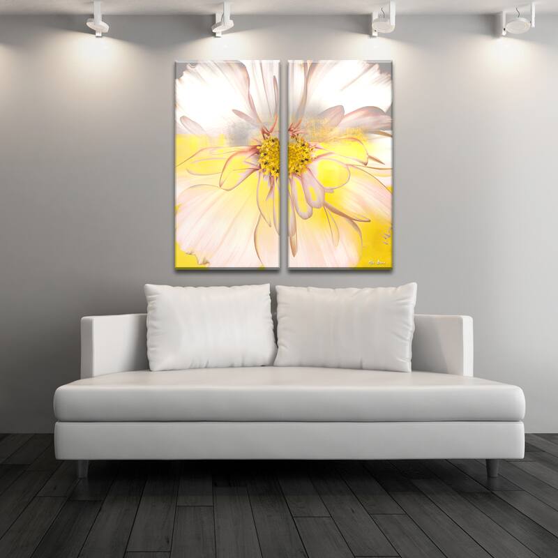 Ready2HangArt 'Painted Petals XXXIV' 2-piece Canvas Wall Art
