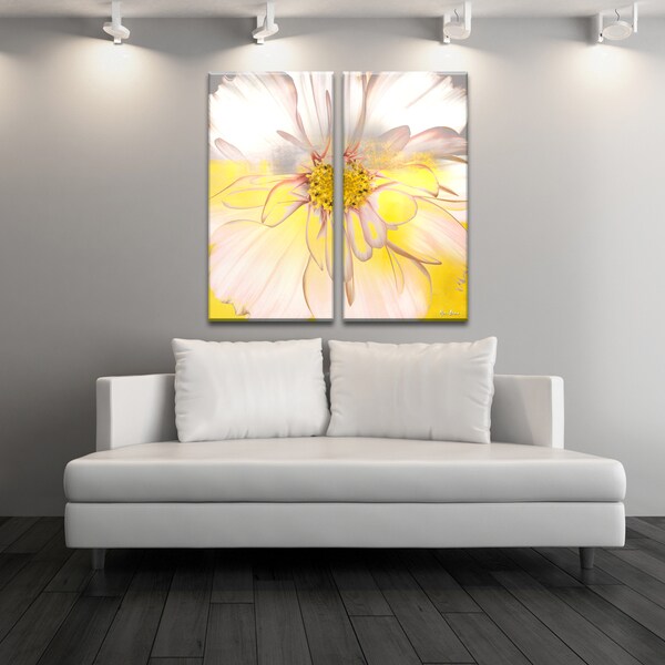 Shop Ready2HangArt 'Painted Petals XXXIV' 2piece Canvas Wall Art On