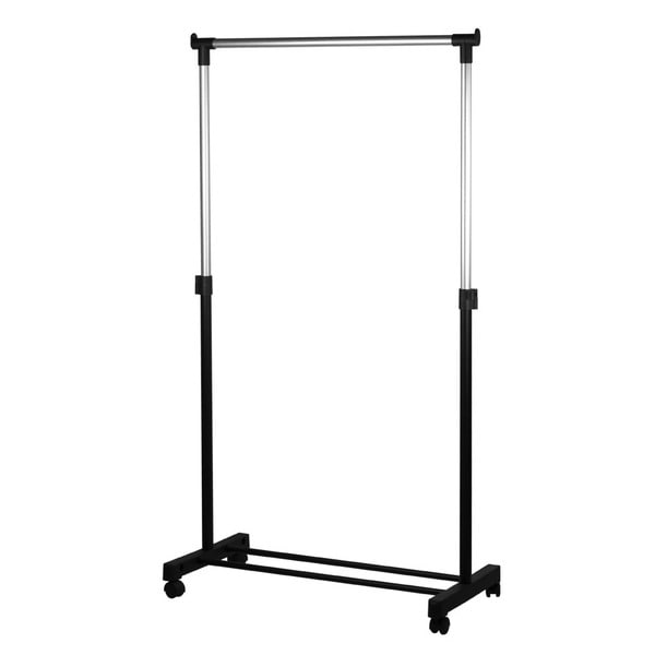 Shop Extendable Metal Wheeled Garment Rack - Free Shipping On Orders ...