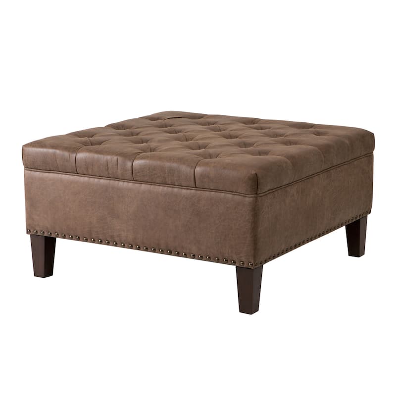 Madison Park Alice Tufted Square Cocktail Ottoman