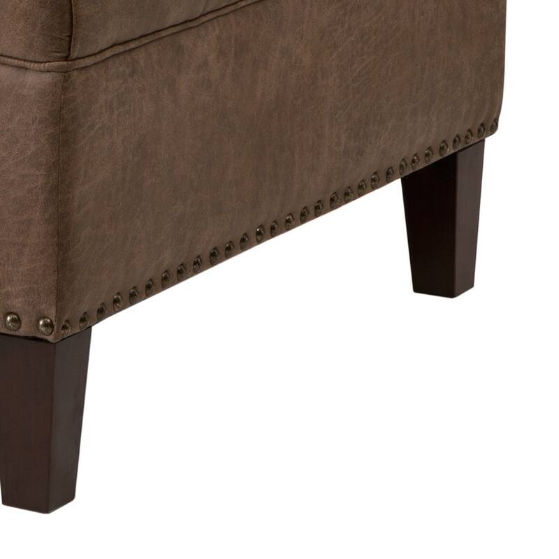 Madison Park Alice Tufted Square Cocktail Ottoman