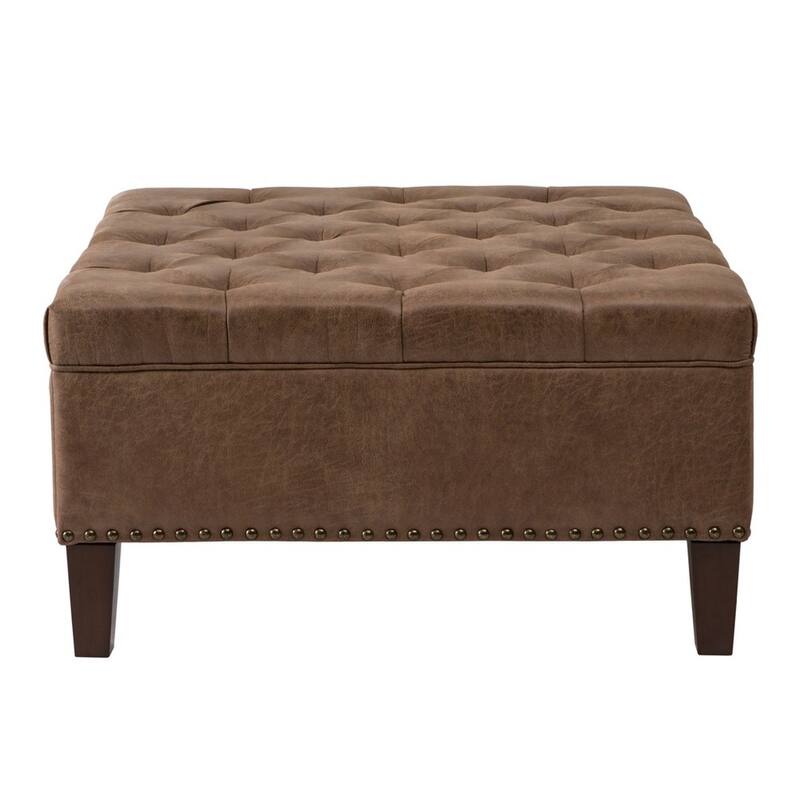 Madison Park Alice Tufted Square Cocktail Ottoman