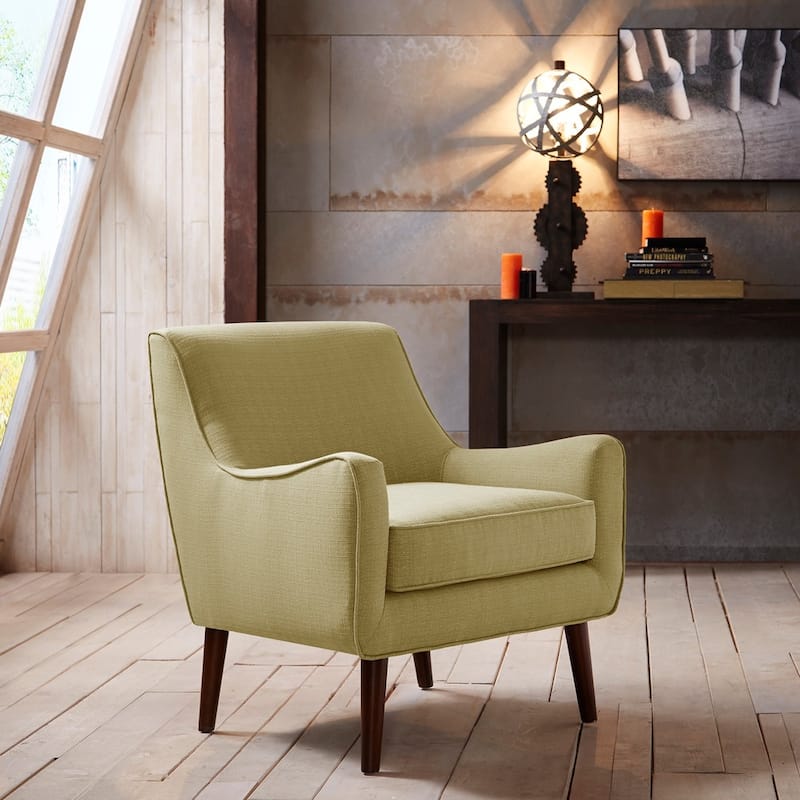 Madison Park Liam Mid Century Accent Chair - Green
