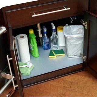  HooTown Shelf Liner - Tapetes para cajones de gabinete de cocina,  17.5 pulgadas de ancho x 6.5 pies de largo, plástico EVA antideslizante,  lavable, a prueba de aceite, para cajón de