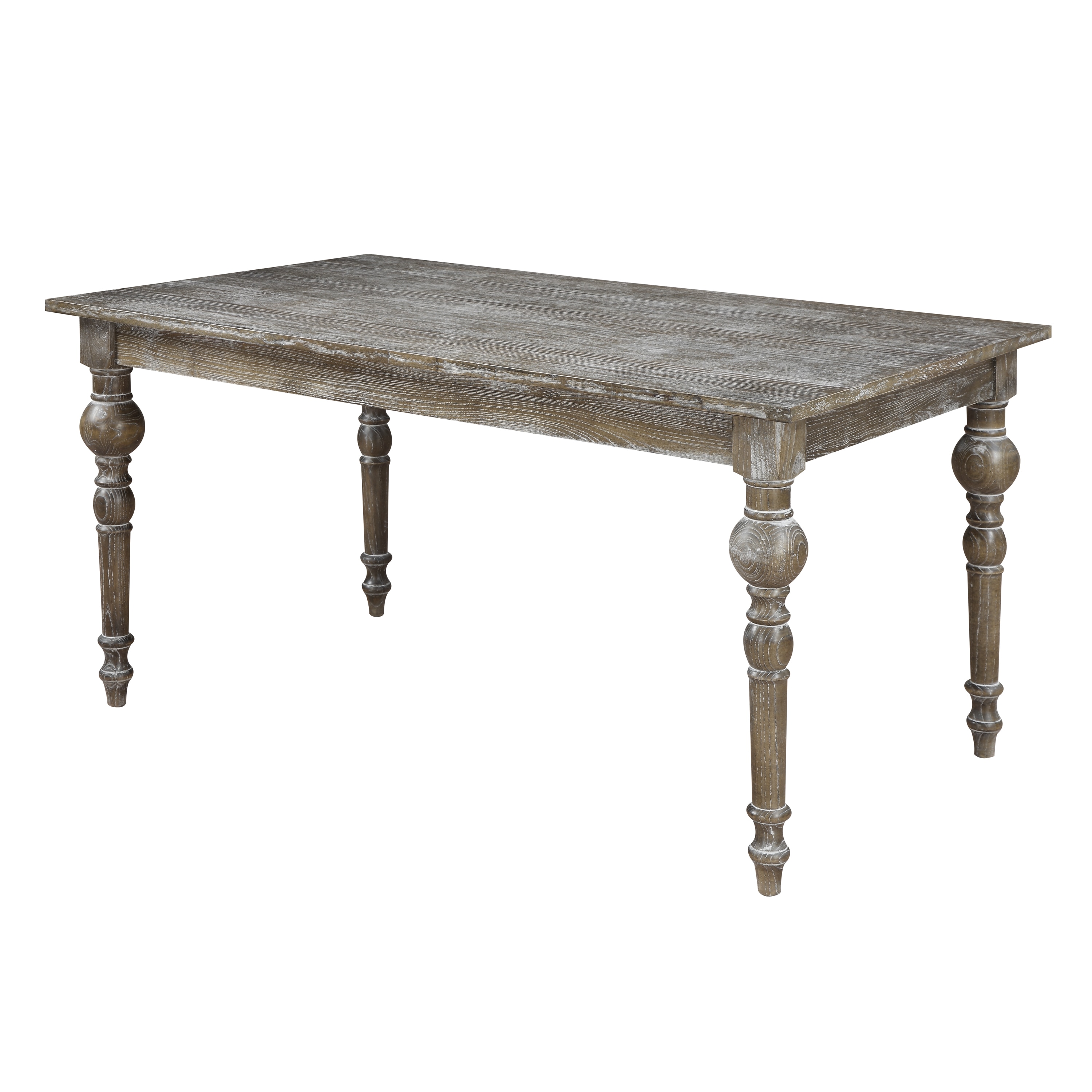 antique oak rectangular dining table