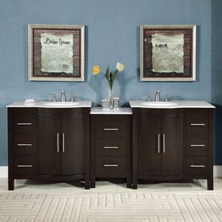90 Inch Double Bathroom Vanity silkroad exclusive english chestnut 90-inch stone top double sink 90 Inch Double Bathroom Vanity silkroad exclusive english chestnut 90-inch stone top double sink