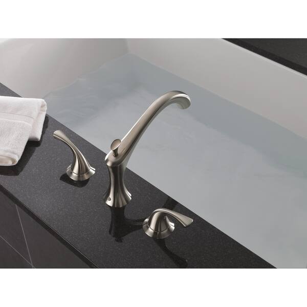 Shop Delta Addison Roman Tub Faucet Trim Brilliance Stainless