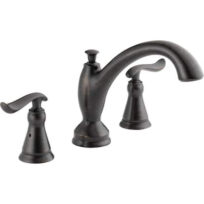 Delta Linden Roman Tub Faucet Trim Venetian Bronze