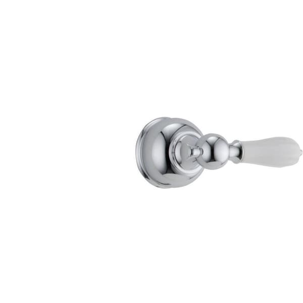 Delta Porcelain Lever Handle Kit - 13 / 14 Series & Floor Mount H712 Chrome