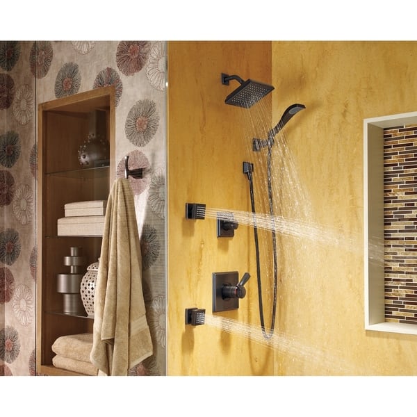 Premium Single-Setting Adjustable Wall Mount Hand Shower