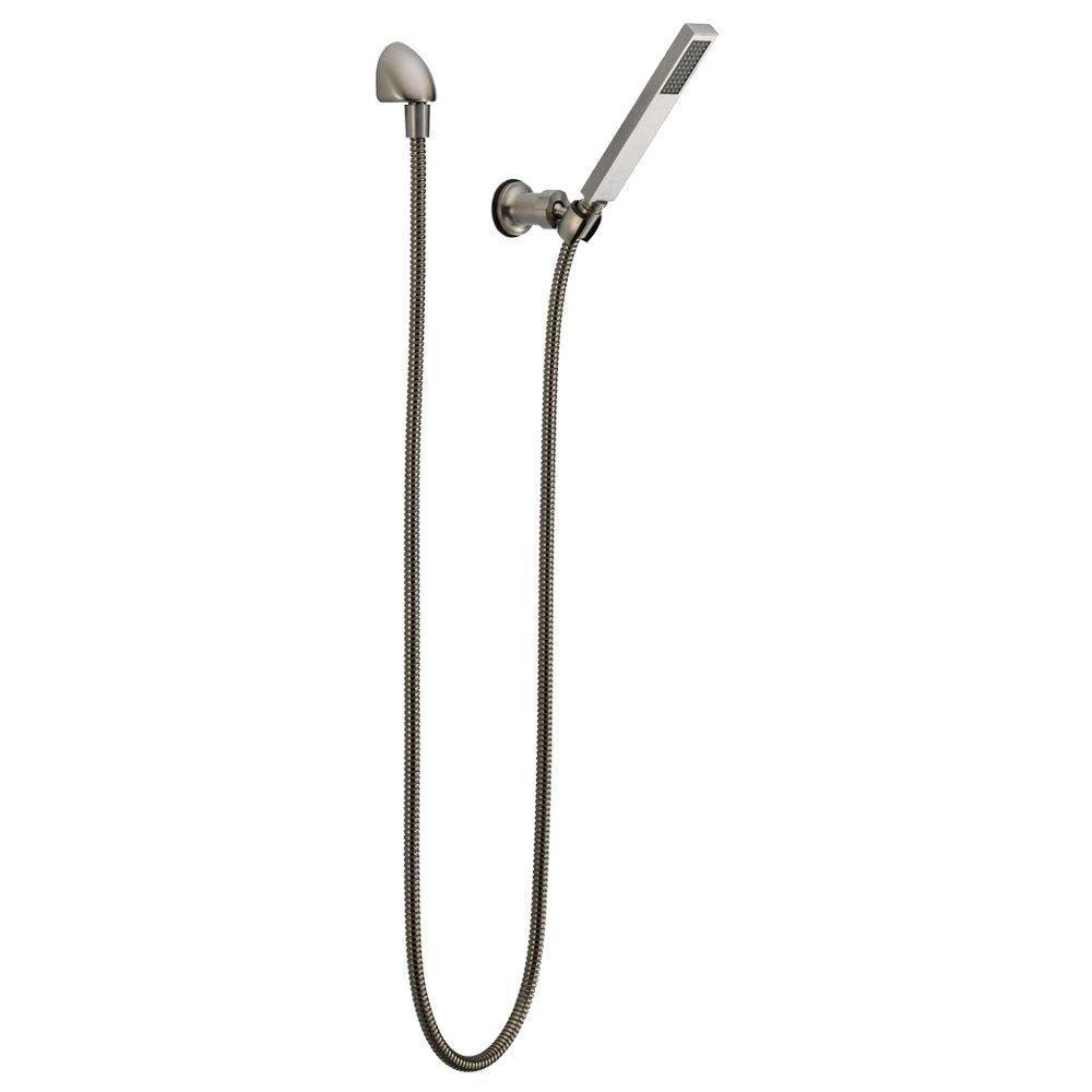 Premium Single-Setting Adjustable Wall Mount Hand Shower in Chrome 55085