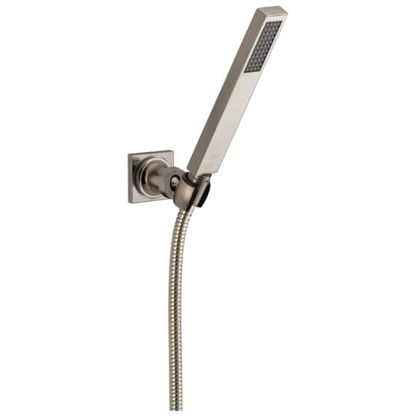 Premium Single-Setting Adjustable Wall Mount Hand Shower in Chrome 55085