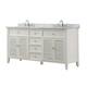 Option carrara white marble without mirror