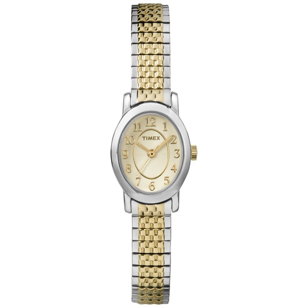 timex two tone women's watch