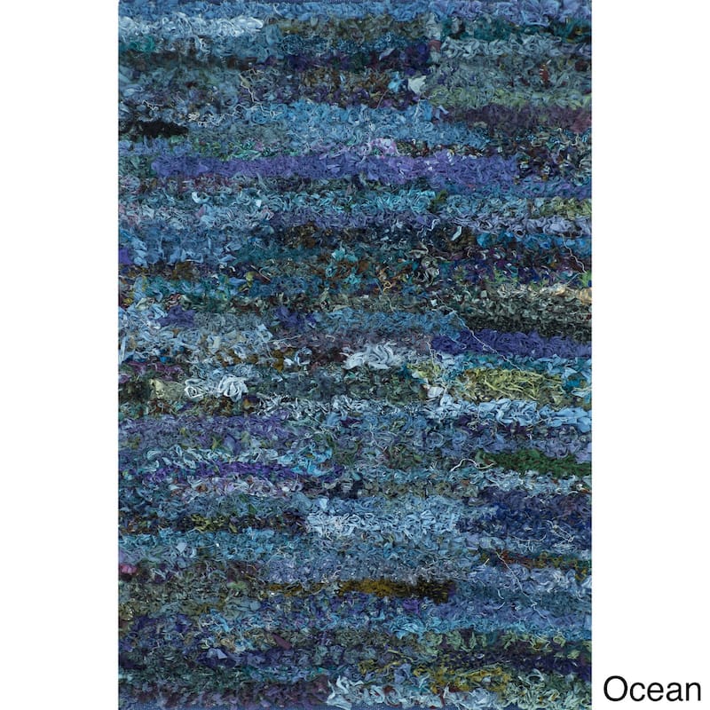 Alexander Home Payton Boho Shag Hand-Woven Rug