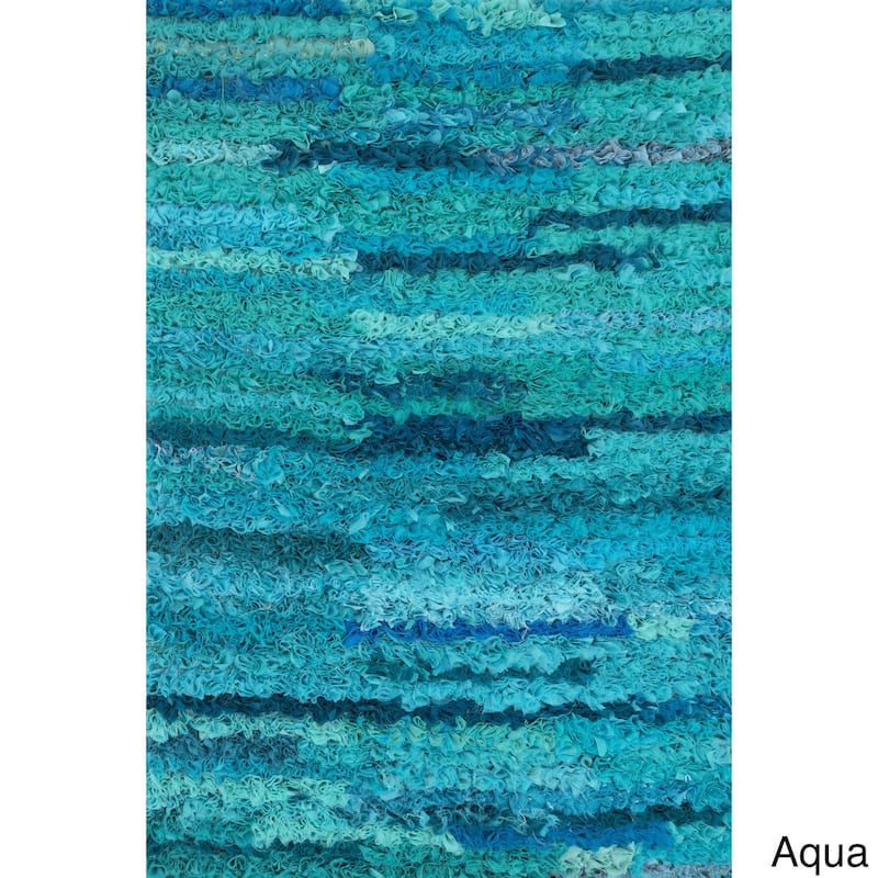Alexander Home Payton Boho Shag Hand-Woven Rug
