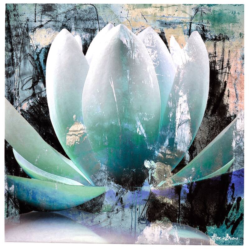 Ready2HangArt 'Painted Petals XXIV' Floral Canvas Wall Art