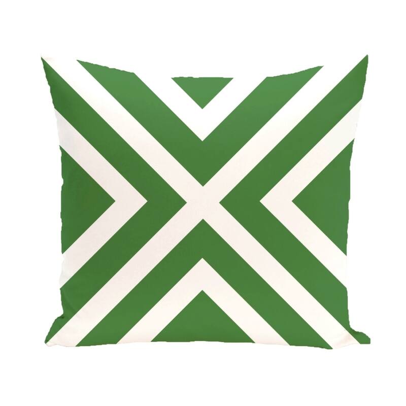 X' Stripes 20inch Square Decorative Pillow Bed Bath & Beyond 9813500