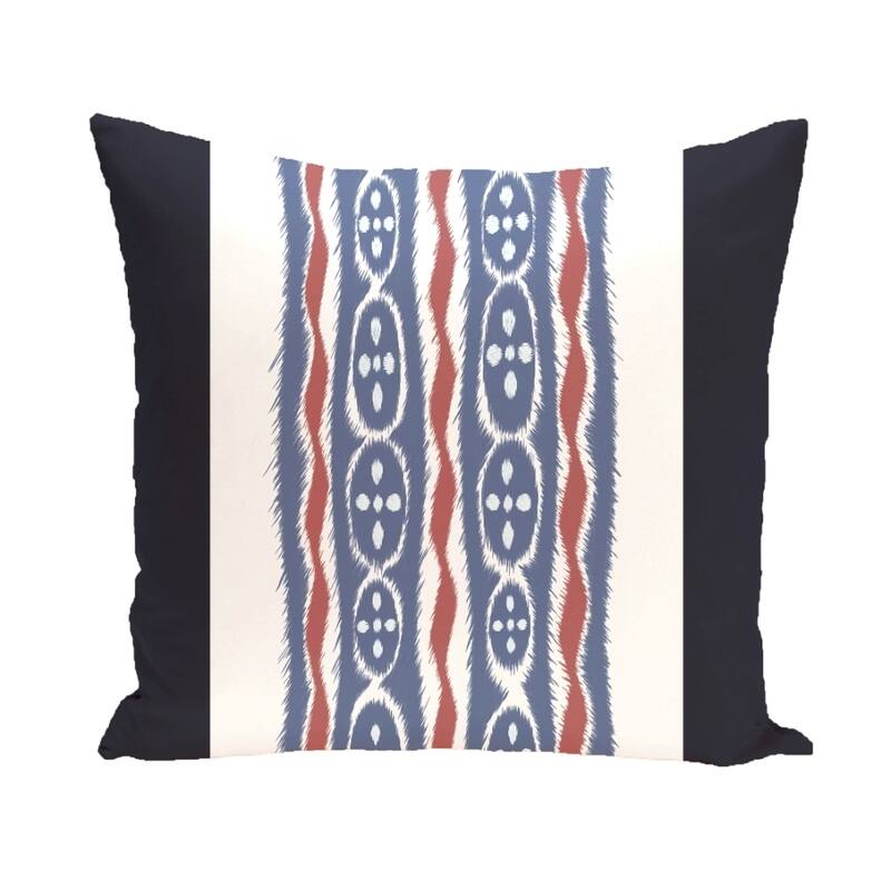 Tribal Stripes 20-inch Square Decorative Pillow