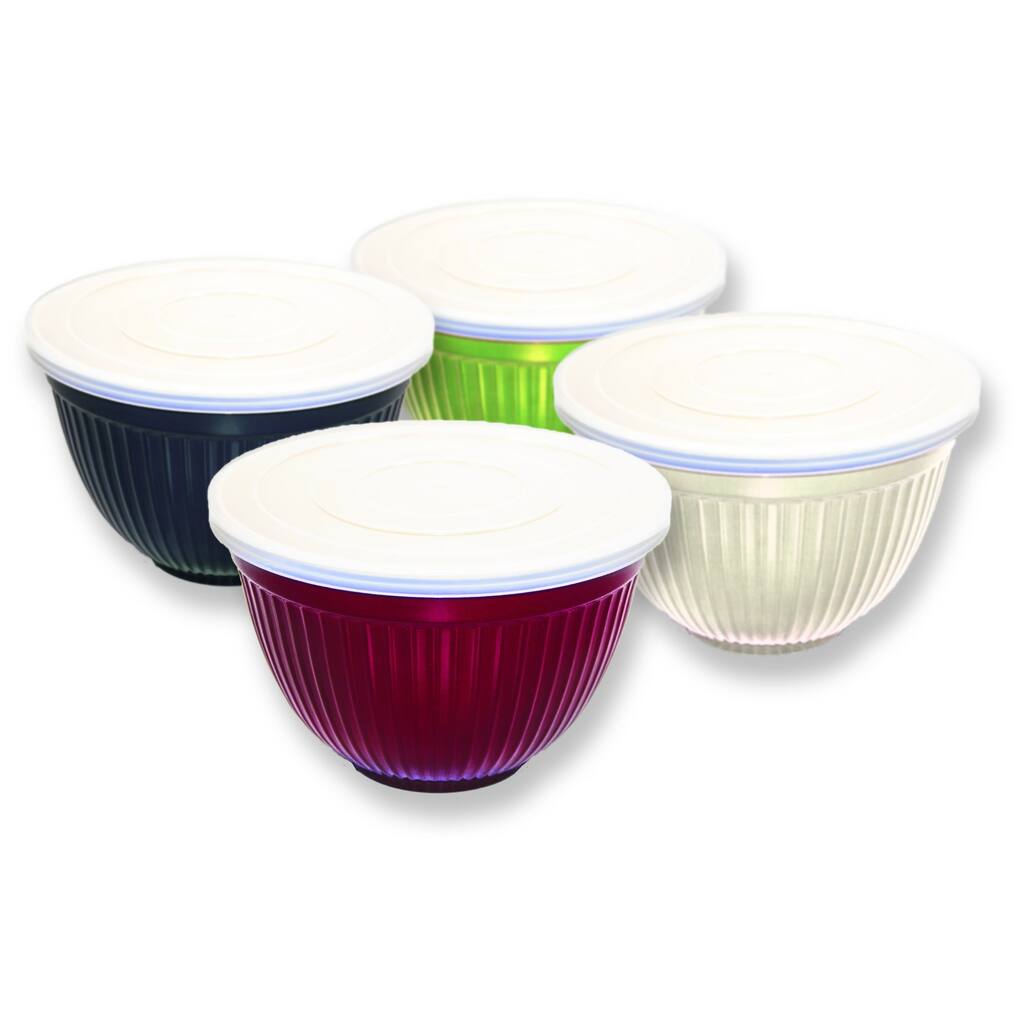 Natural Home MOBOO Small Bowls with Lids (Set of 4)