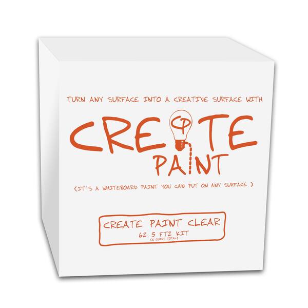 Create Paint Clear Dry Erase Whiteboard Paint Overstock 9813790
