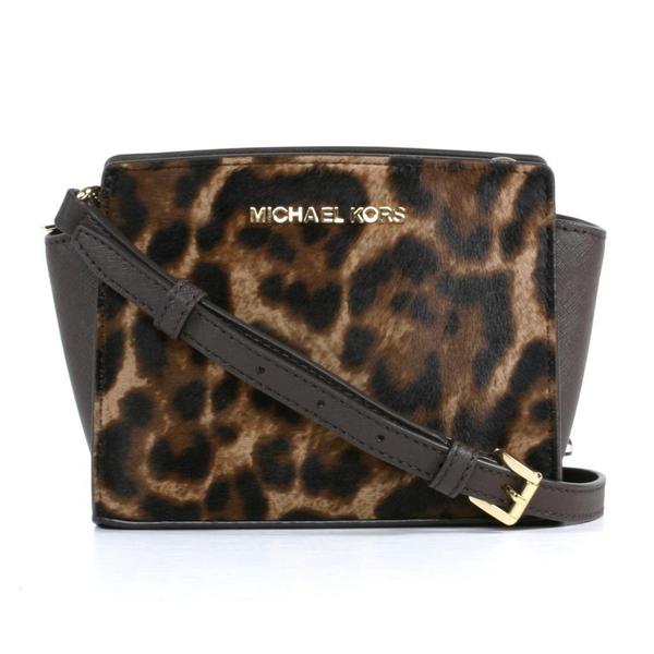 michael kors leopard bag