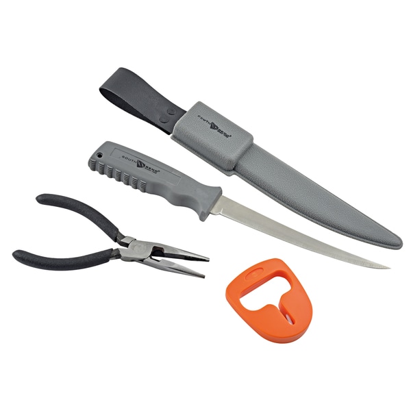 South Bend 4-piece Combo Pack with Fillet Knife and Plier