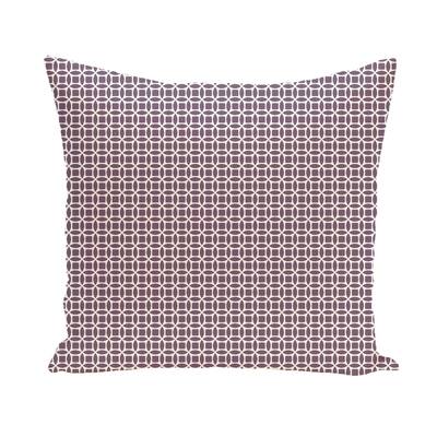 Abstract Trellis Geometric 20-inch Decorative Pillow