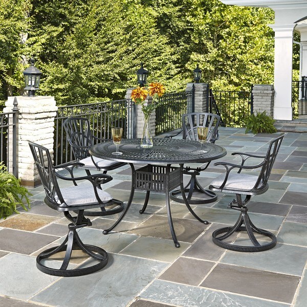 Largo 5-piece Dining Set with Cushions by Home Styles