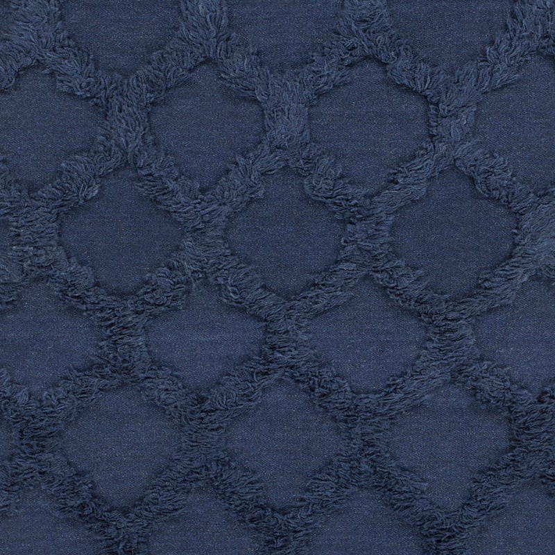 Hand-Woven Marilyn Lattice Pattern Wool Area Rug