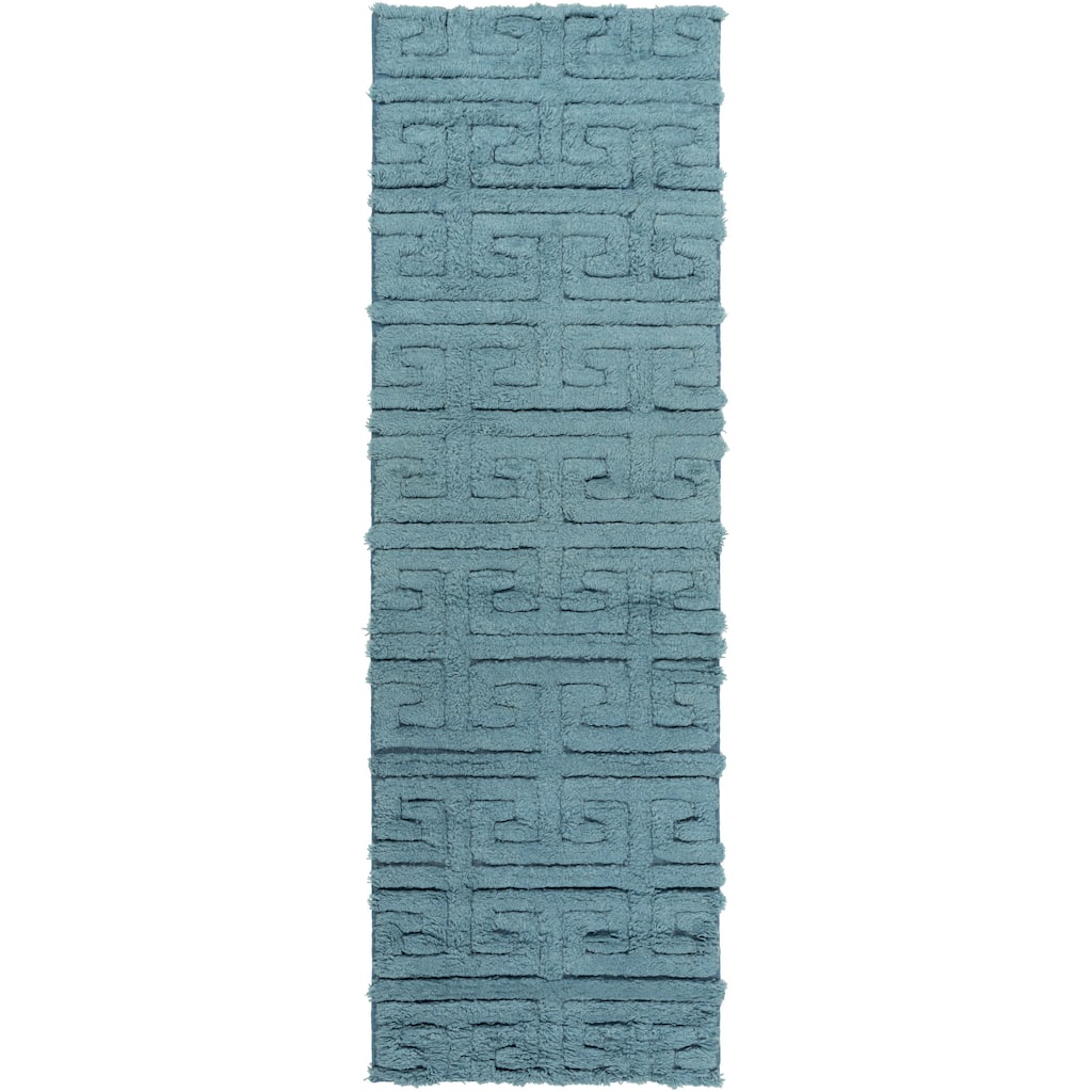 Hand-Woven Matthew Solid Pattern Wool Area Rug