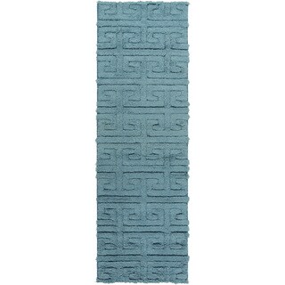 Hand-Woven Matthew Solid Pattern Wool Area Rug
